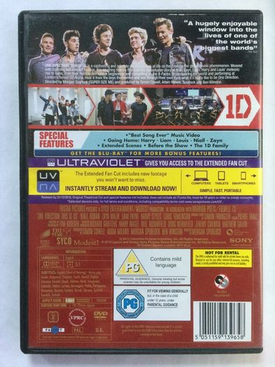 One Direction: This Is Us [2013] [Music DVD]