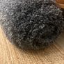 Ikea Gaser Shaggy Grey Rug Image 2