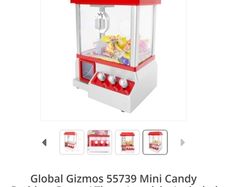 Global Gizmos 55739 mini candy grabber game/3 joys sticks