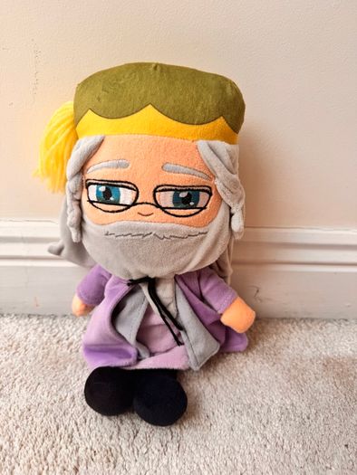 Albus Dumbledore Plush Approx. 34 cm. Famosa Softies Harry Potter Used Please see photos