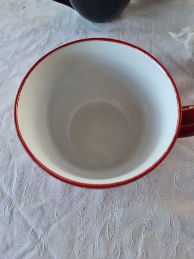 3 Nordic Tree Christmas Mugs / Soup Bowls