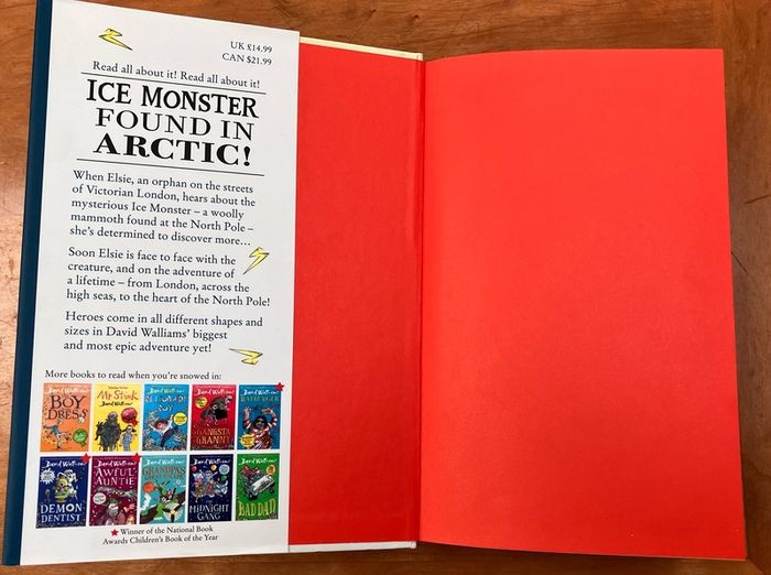 The Ice Monster by David Walliams
