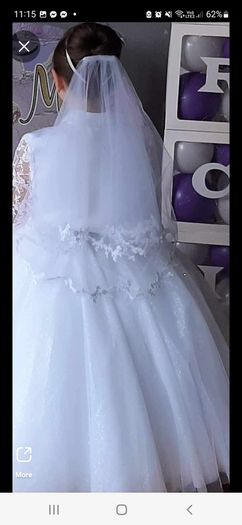 Stunning girls communion dress fury godmother
