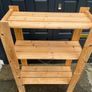 Sturdy Timber Shelving Unit Image 2