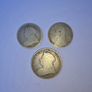 Silver Victoria Coins. Image 2