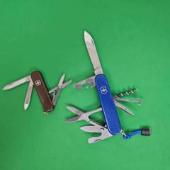 Vintage Wenger and Victorinox Swiss Army knife lot