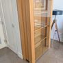 2 Door Display Cabinet with Down Lighting Image 2