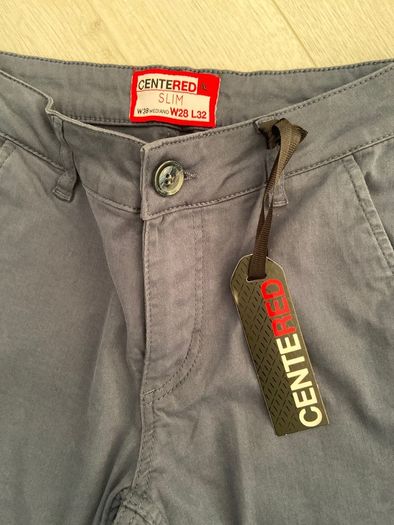 BNWT Men's Navy Blue Chinos W28 L32