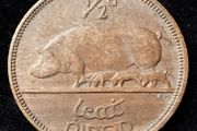 Ireland - 1946 - Half Penny - EF - KM.10 - [515]