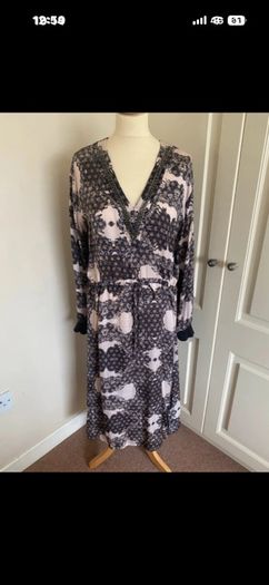 NU Denmark size 12 long dress