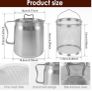 Brand New LOVIVER Stainless Steel Oil Filter Pot, Image 3