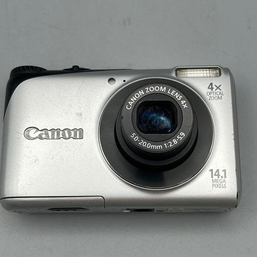 Canon PowerShot A2200 HD 14.1MP Digital Camera Silver and Black - Full Kit
