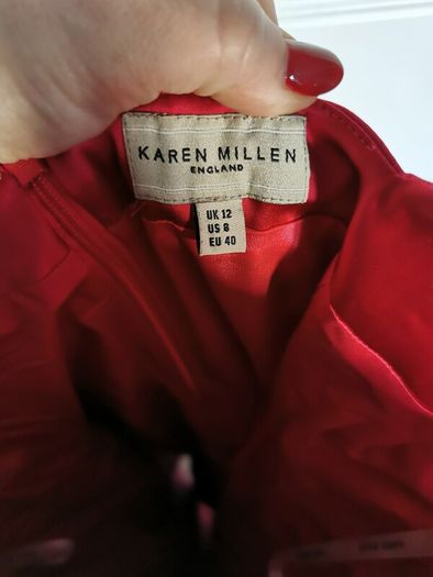 Karen Millen satin dress uk12