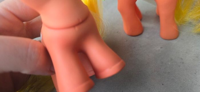Mammy and Son Custom Lighting Mountain Boy Ponies using MLP G1 Base My Little Pony