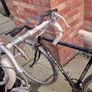 Classic vintage old peugeot road racing bike Image 7