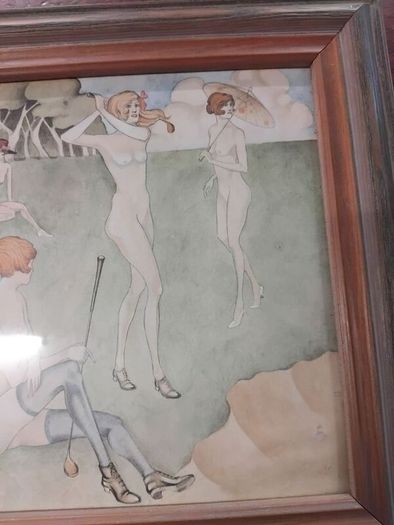 Framed Golf Print