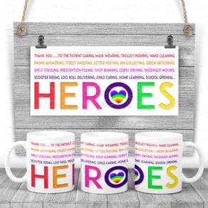Heros coffee mug