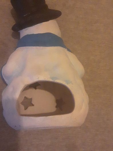 Christmas Decoration .. Snowmen x 2 .. Reduced Both for 16.00euro
