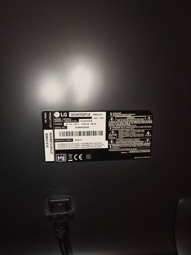 Lg 50" 4k Tv