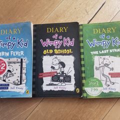 3 Diary of a wimpy kid book bundle