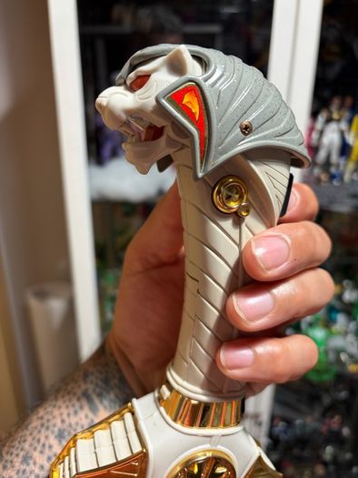 Power rangers white ranger Saba sword