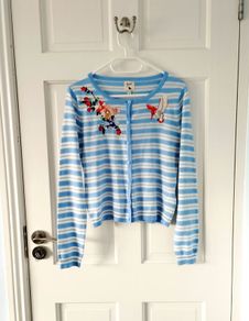 Yumi Embroidered Cardigan Size 8