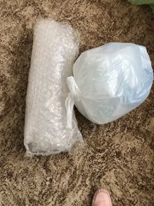 Wrapping plastic sheets