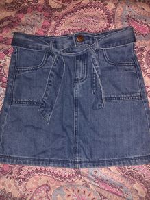 Girls Denim Skirt 7-8yrs