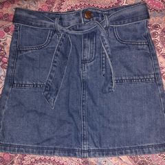 Girls Denim Skirt 7-8yrs