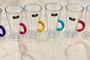 Newbridge Living tall latte glasses x6