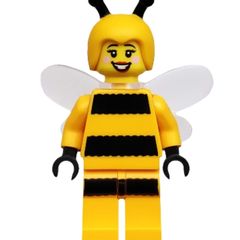 lego series 10 bumble bee girl - col151