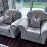 Pair of Armchairs (Grey Stretch covers included) Image 5