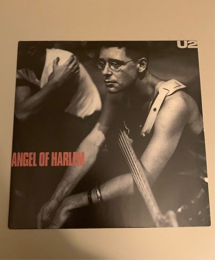 U2 - Angel of Harlem UK 7 inch Original Vinyl 1989 Island Records