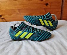 2017 adidas nemezis 17.3 fg Size 8 eu 42 blue/green in good condition
