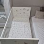 IKEA White Stuva Cot with 2 Drawers 140x70 cm incl. Mattress Image 4