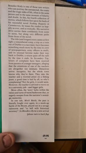. A Letter To Peachtree And Nine Other Stories By Benedict Kiley.  VINTAGE FIRST EDITION Hardback With Dustjacket In Very Good Condition.