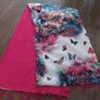 Pink silk scarf Image 4