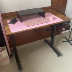 Office Bundle: standing desk, office chair, walking pad, monitor riser and accessories