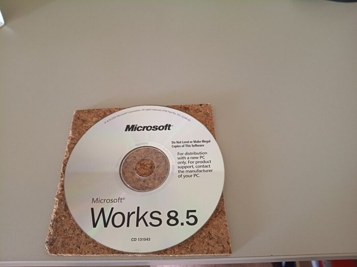 Microsoft Works 8.5 CD
