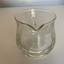 Small glass jug - leaf design Image 4