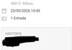 Investec Rugby Cup Final ticket Leinster v UBB - Bilbao