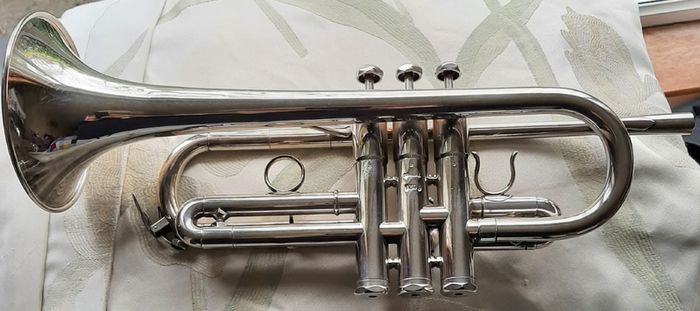 Vintage Schilke E1 trumpet in Key of E Flat and D