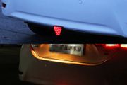 Flash F1 Triangle Style Light Car Pilot Stop Safety Lights Sporty Rear Third Brake Light Auto Tail Warning Brake Signal Lamp 12V