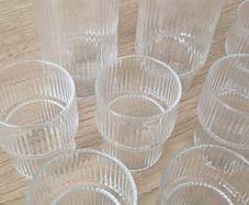 Ribbed Glasses