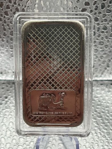 1oz Fine 999 Silver Bullion Eagle Bar.