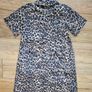 JJXX Leopard Print Mini Denim Dress Image 8