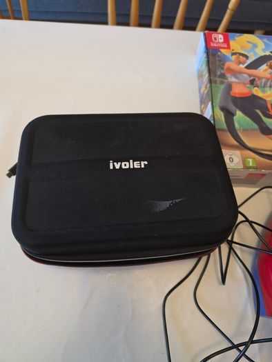 Nintendo Switch Bundle Modified Console, Mario Wheel and Ring Fit