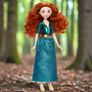 Disney Princess Royal Shimmer Doll Merida Image 6