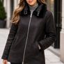 Claudie Pierlot Real leather Coat Image 7