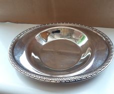 Vintage Silverplated Tray/ Bowl